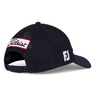 Titleist Tour Mesh cappellino da uomo, navy/bianco