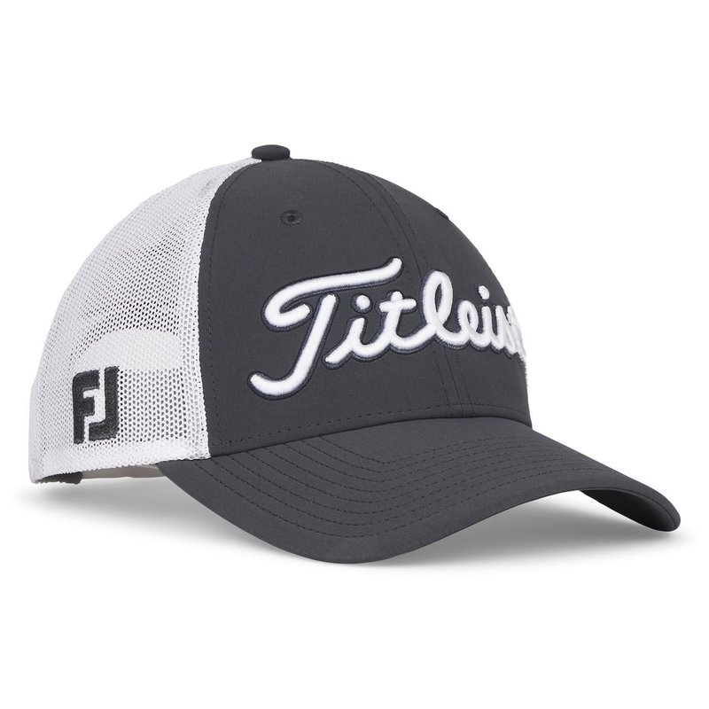 Titleist Tour Mesh cappellino da uomo, charcoal/white