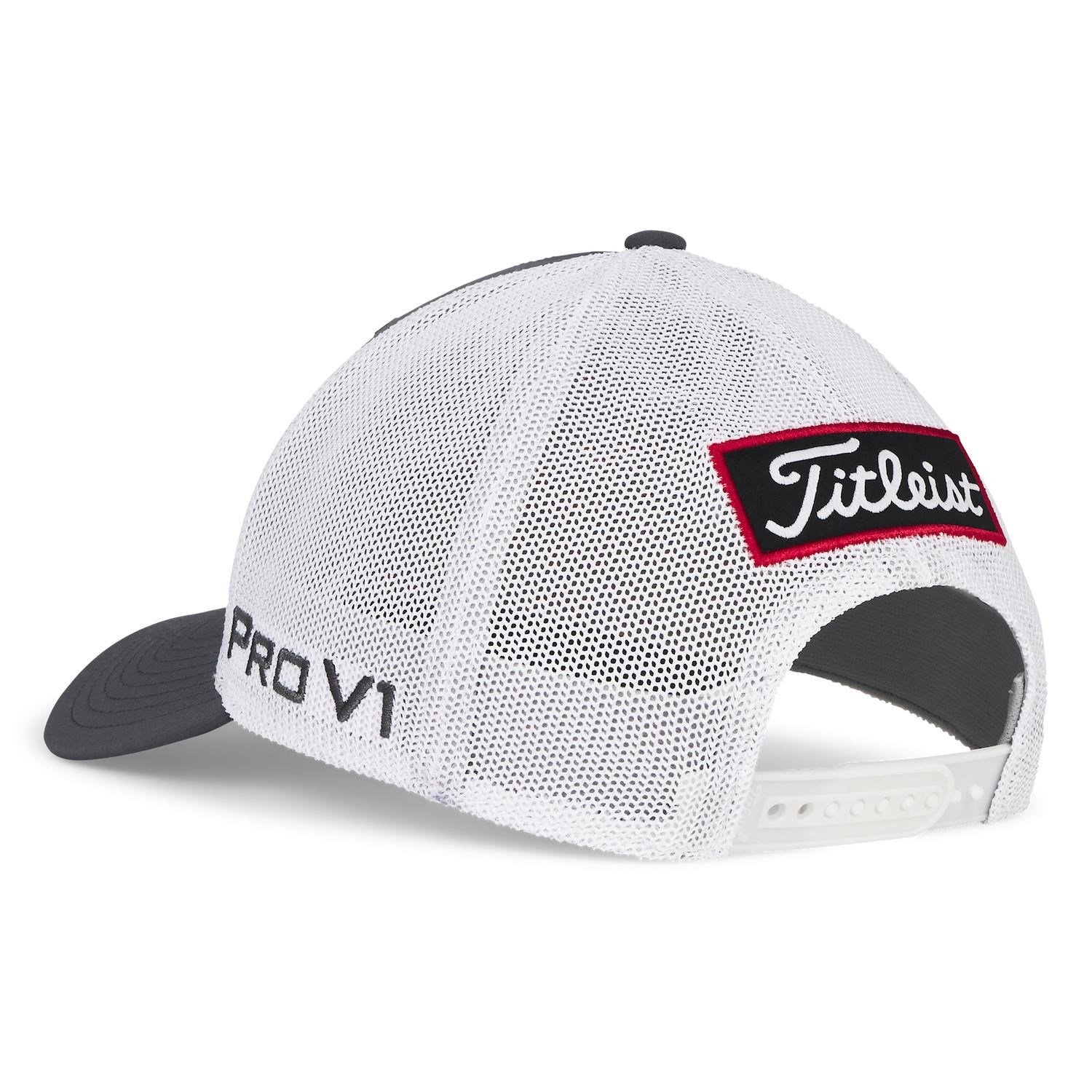 Titleist Tour Mesh cappellino da uomo, charcoal/white