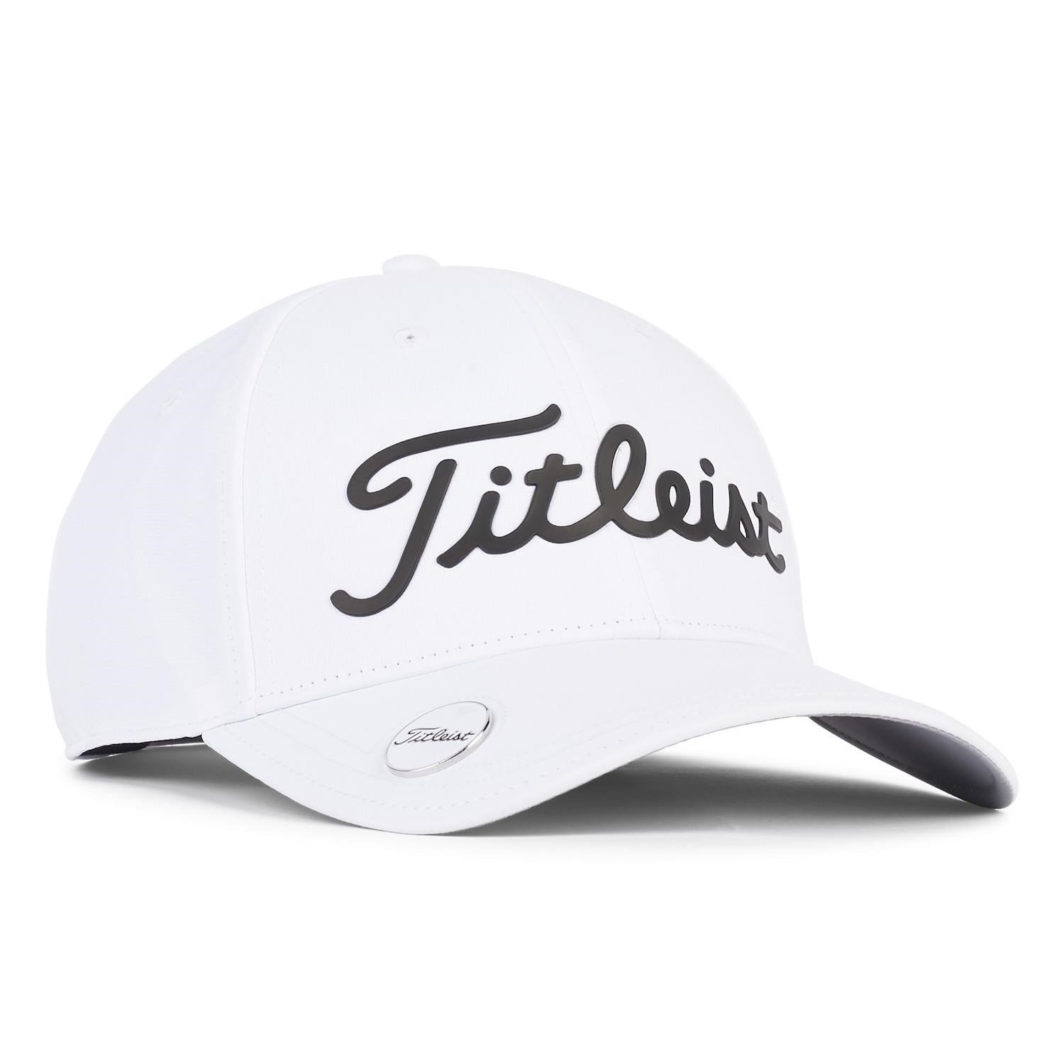 Titleist Players Performance Ball Marker cappellino da uomo, bianco/nero