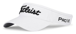 Titleist Tour Performance visiera da uomo, bianco/nero