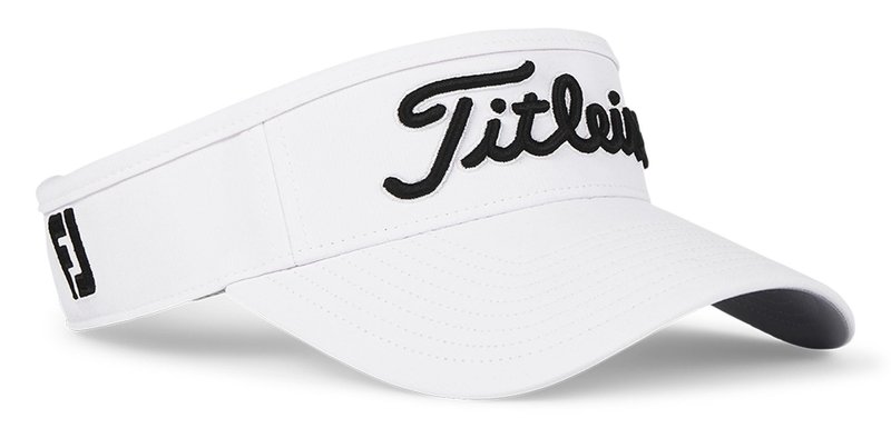 Titleist Tour Performance visiera da uomo, bianco/nero