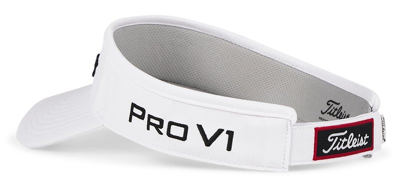 Titleist Tour Performance visiera da uomo, bianco/nero