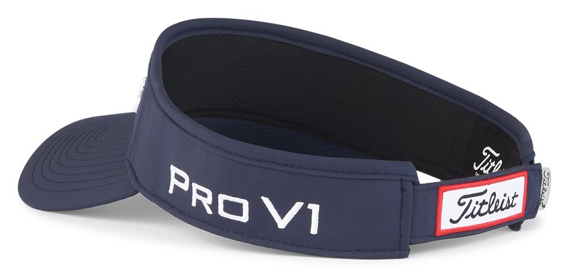 Titleist Tour Performance visiera da uomo, navy/white