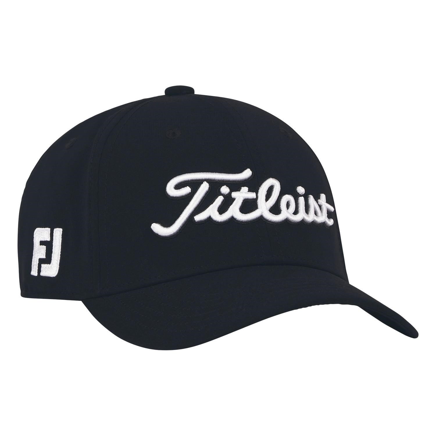 Titleist Junior Tour Performance cappellino junior, nero/bianco