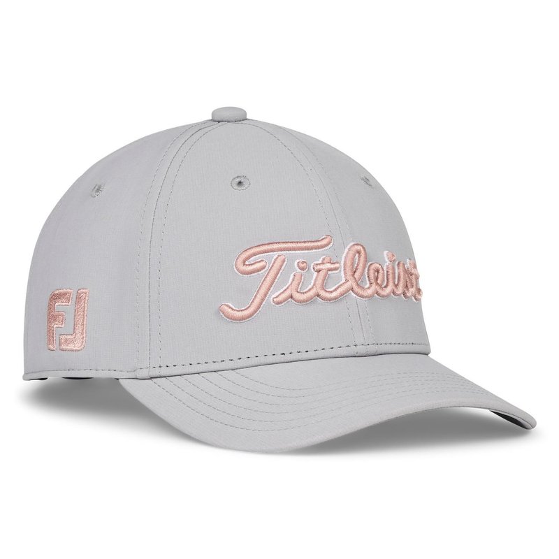 Titleist Junior Tour Performance cappellino junior, grigio/rosa soft