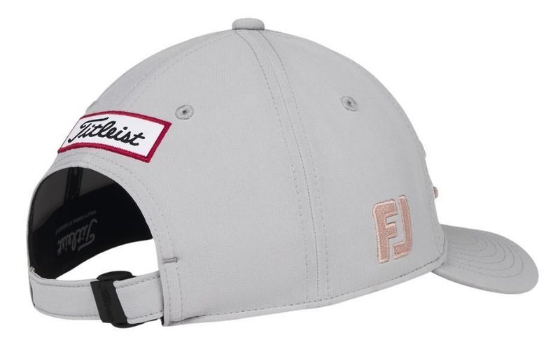 Titleist Junior Tour Performance cappellino junior, grigio/rosa soft