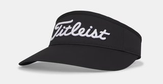 Titleist Sundrop visiera da donna, nero/bianco