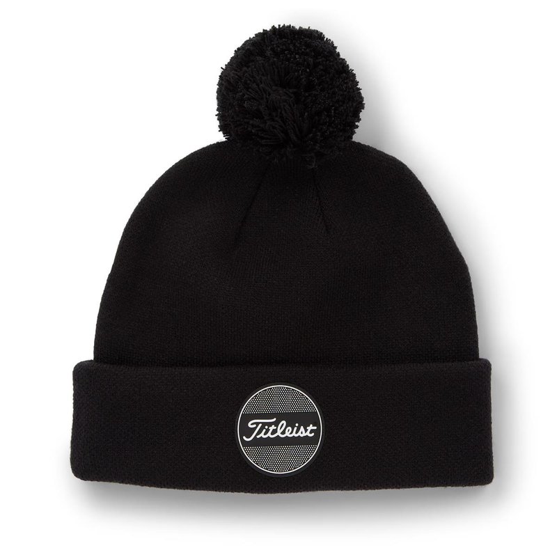 Titleist Boardwalk Pom Pom berretto invernale, nero