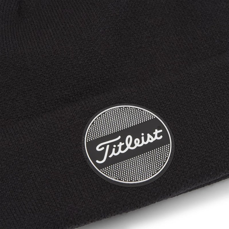 Titleist Boardwalk Pom Pom berretto invernale, nero