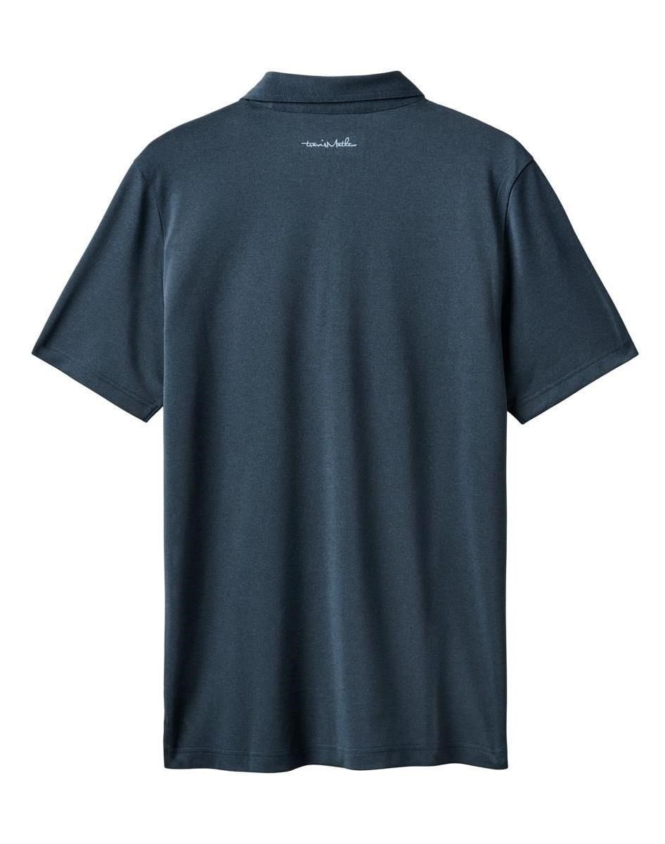 Travis Mathew Good Good Acropolis polo da uomo, mood indigo/vintage indigo