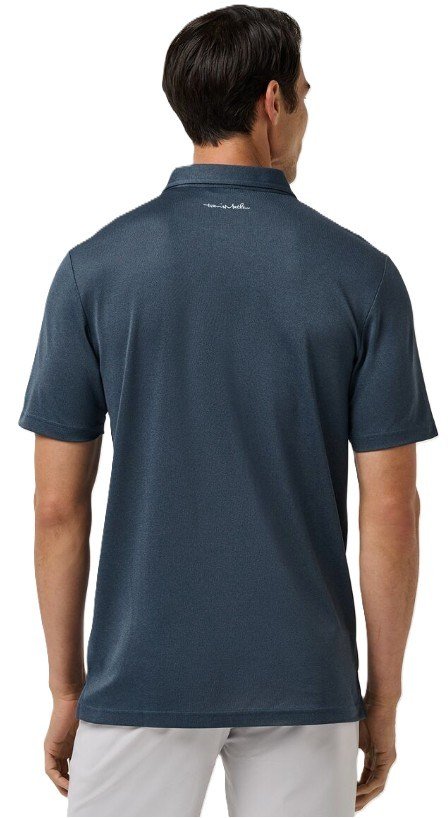 Travis Mathew Good Good Acropolis polo da uomo, mood indigo/vintage indigo