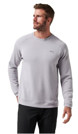 Travis Mathew Return Trip felpa uomo, sleet