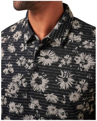 Travis Mathew Shaved Grove polo uomo, nero