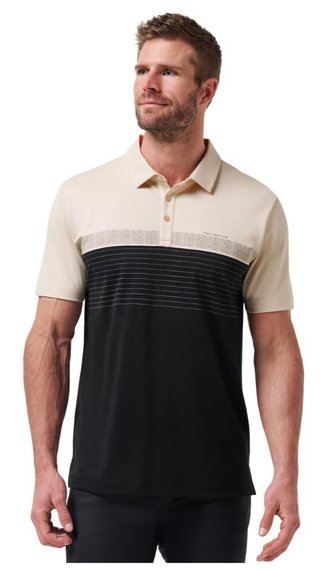 Travis Mathew Hang Glide polo da uomo, italian sand