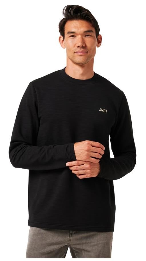 Travis Mathew Man About Town felpa uomo, nera