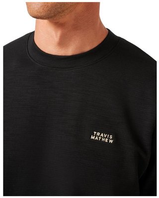 Travis Mathew Man About Town felpa uomo, nera