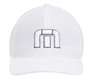 Travis Mathew B-Bahamas Fitted cappellino da uomo, bianco