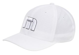 Travis Mathew B-Bahamas Fitted cappellino da uomo, bianco