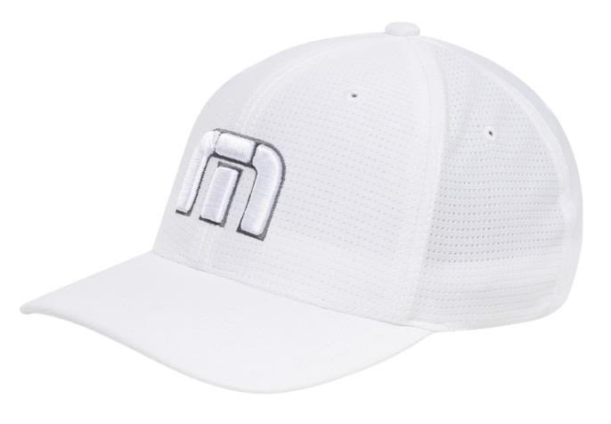 Travis Mathew B-Bahamas Fitted cappellino da uomo, bianco