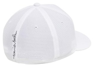 Travis Mathew B-Bahamas Fitted cappellino da uomo, bianco