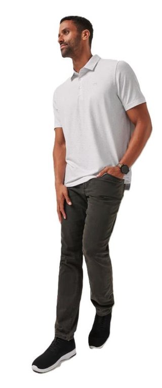 Travis Mathew Free Passage polo da uomo, bianco