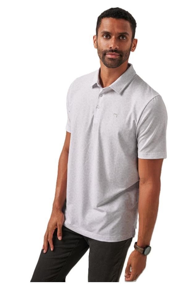 Travis Mathew Free Passage polo da uomo, bianco