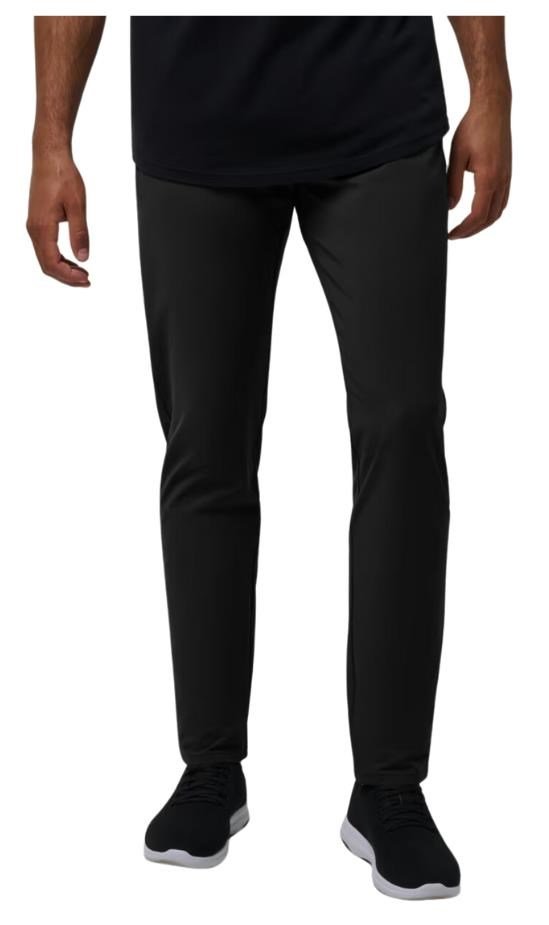 Travis Mathew Open To Close Tech Chino pantaloni da uomo, nero