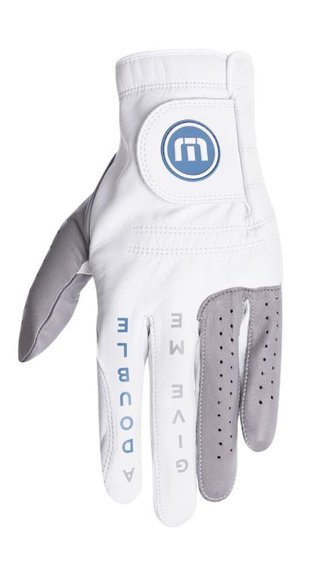 Travis Mathew Double Me 2.0 guanto da golf uomo, bianco
