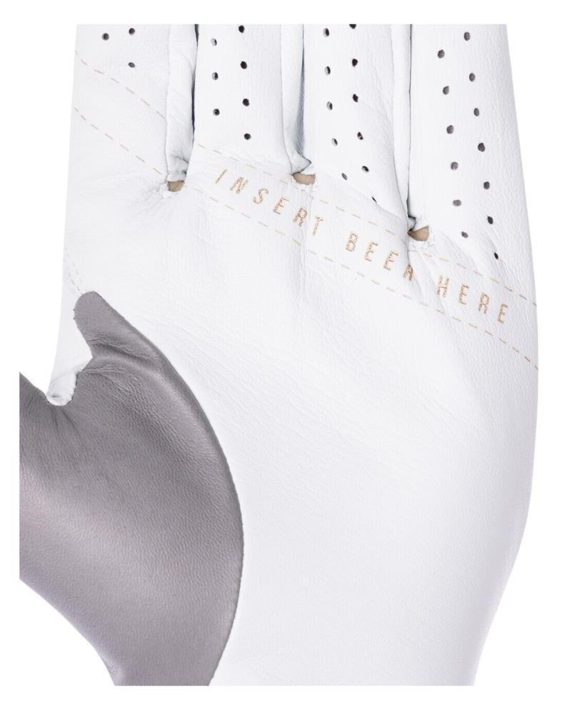 Travis Mathew Double Me 2.0 guanto da golf uomo, bianco