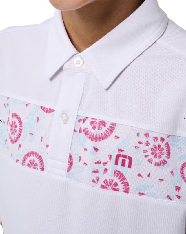 Travis Mathew Good Good Flourish polo junior, bianco