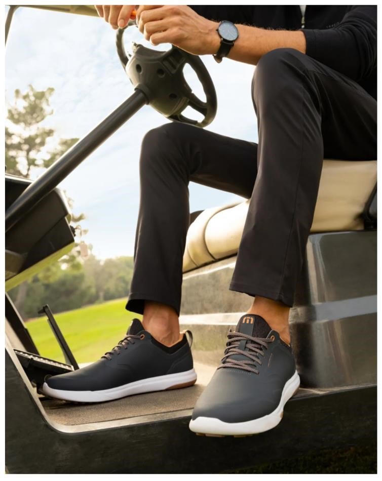 Travis Mathew The Daily Pro Plus scarpe da golf uomo, nere