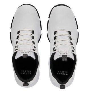 Travis Mathew The Ringer II scarpe da golf uomo, bianche