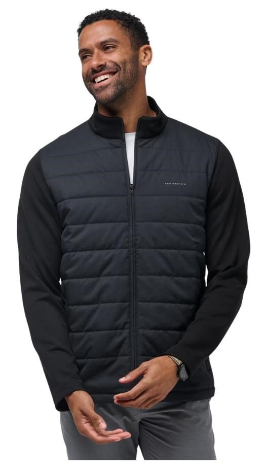 Travis Mathew Point of Sail Full Zip giacca da uomo, nera