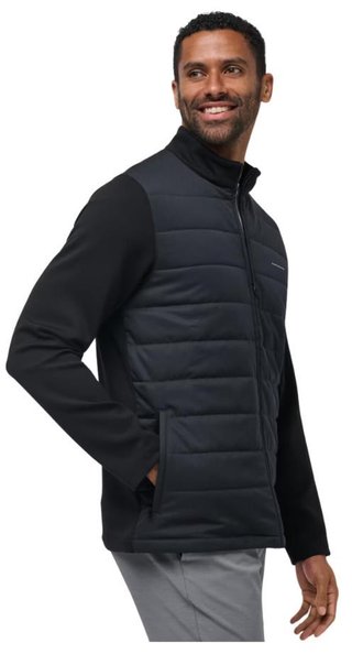 Travis Mathew Point of Sail Full Zip giacca da uomo, nera