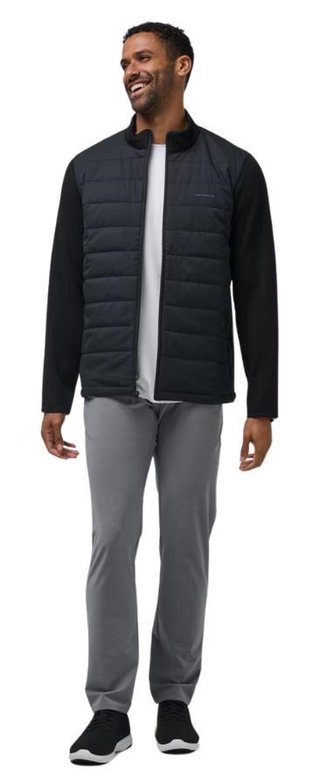 Travis Mathew Point of Sail Full Zip giacca da uomo, nera