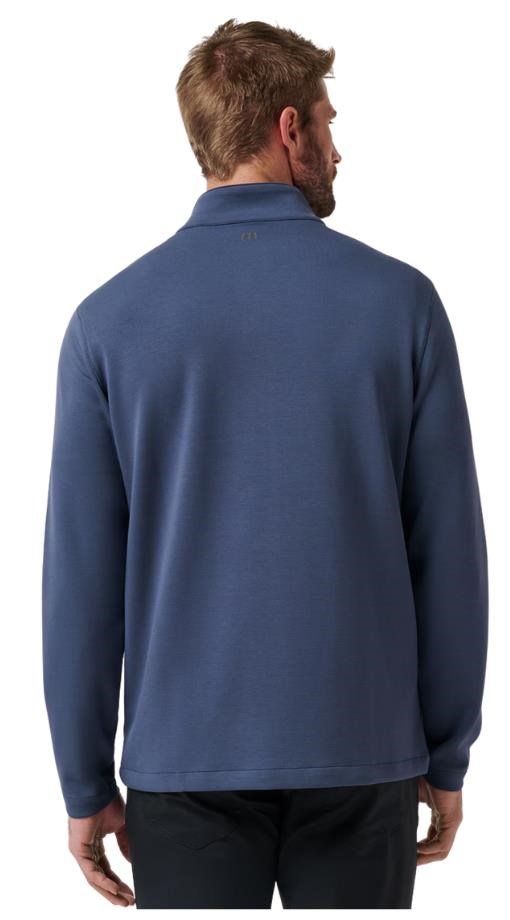 Travis Mathew Point of Sail Full-Zip giacca da uomo, mood indigo