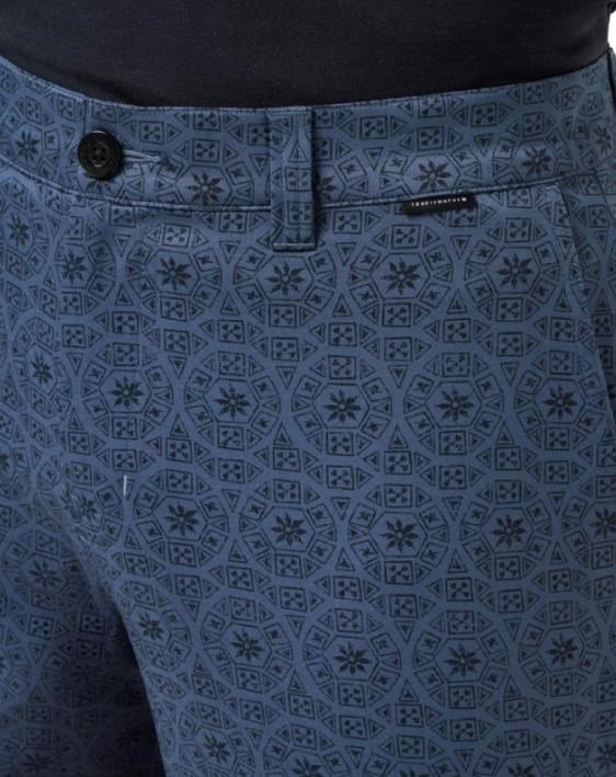 Travis Mathew Beyond the limits pantaloncini da uomo, mood indigo/vintage indigo
