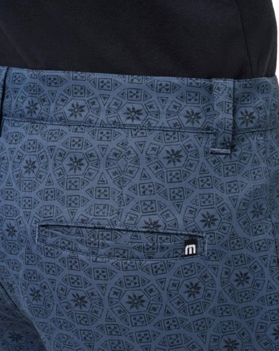 Travis Mathew Beyond the limits pantaloncini da uomo, mood indigo/vintage indigo