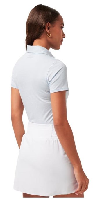 Travis Mathew Featherweight Active polo da donna, heather kentucky blue