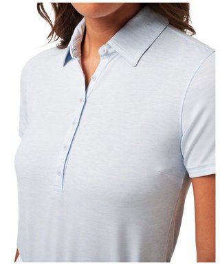 Travis Mathew Featherweight Active polo da donna, heather kentucky blue