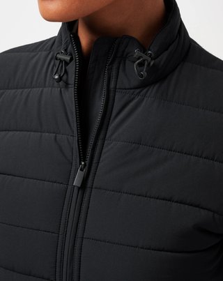 Travis Mathew Skyloft Soft Espresso Martini giacca da donna, heather black