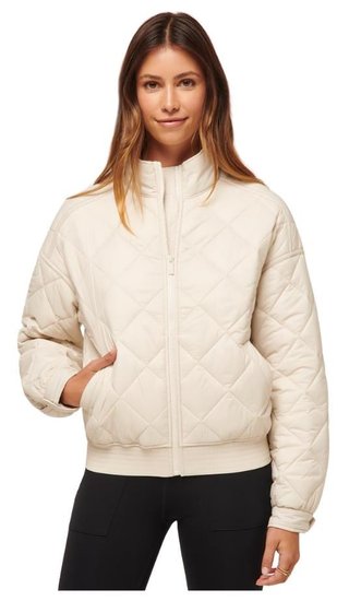 Travis Mathew Lights at Night Quilted giacca da donna, pumice stone