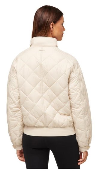 Travis Mathew Lights at Night Quilted giacca da donna, pumice stone