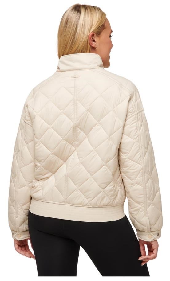 Travis Mathew Lights at Night Quilted giacca da donna, pumice stone