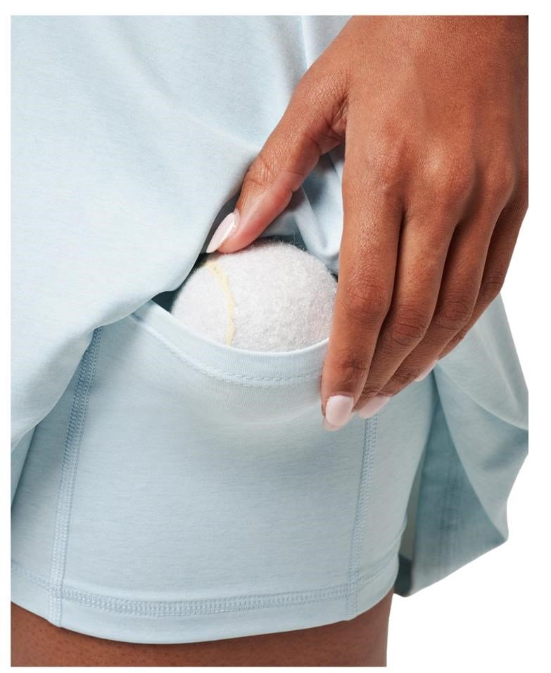 Travis Mathew Moveknit Sleeveless da donna abito, heather baby blue