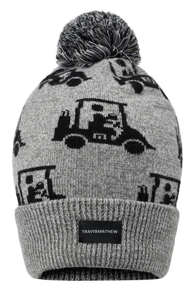 Travis Mathew Mapes berretto invernale da uomo, heather grey
