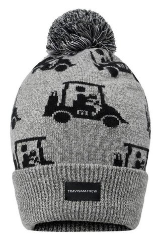 Travis Mathew Mapes berretto invernale da uomo, heather grey