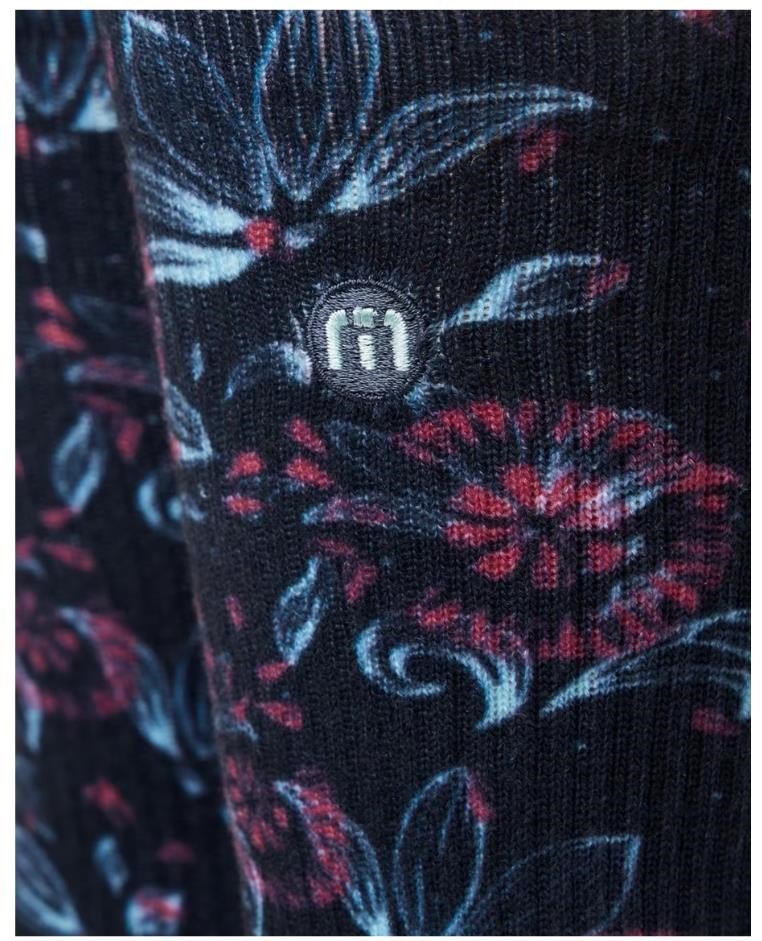 Travis Mathew Flourish Crew calzini, mood indigo