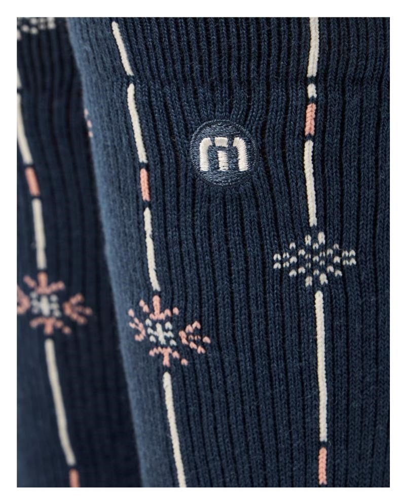 Travis Mathew Deco Crew calzini, mood indigo
